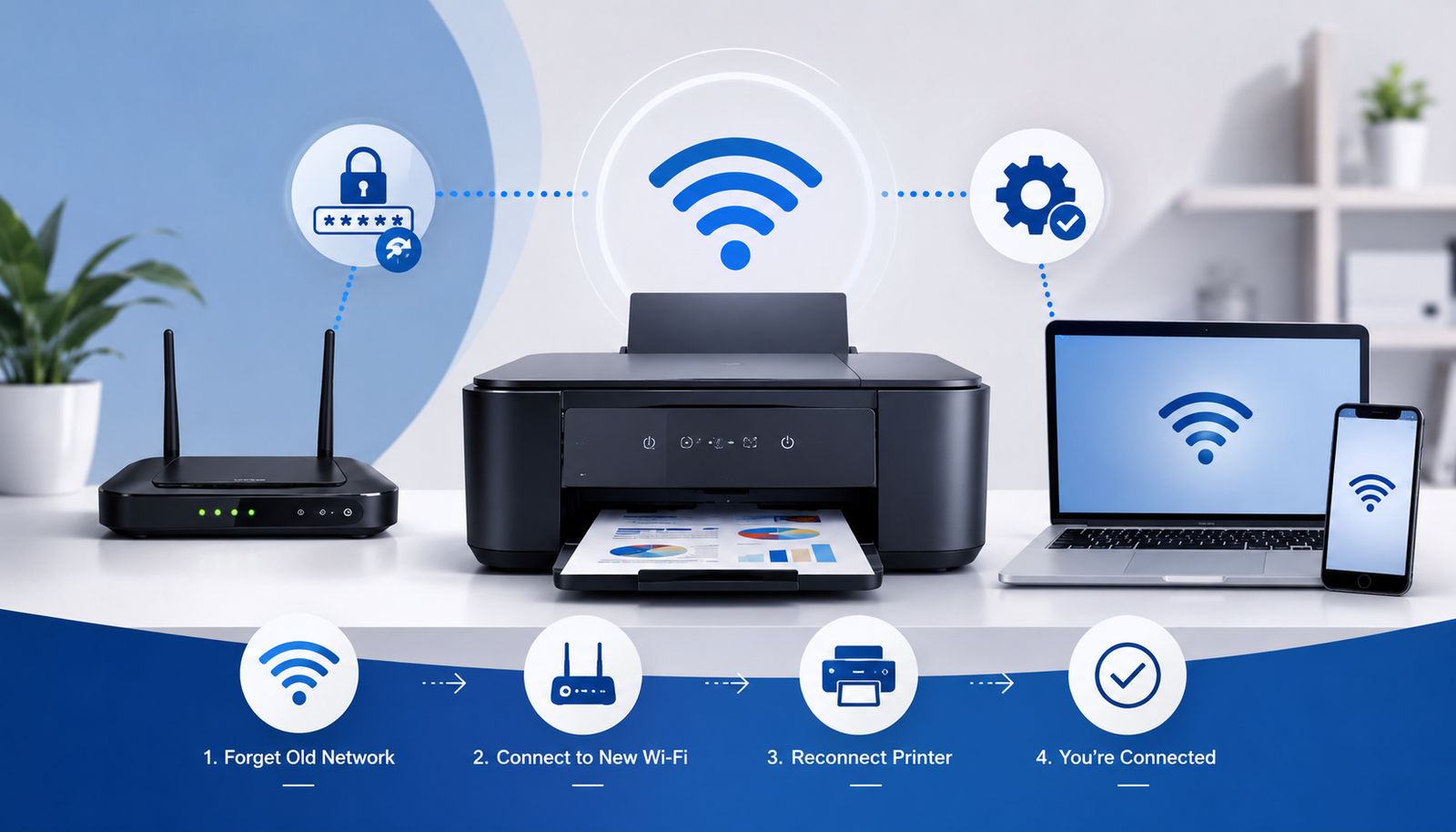 How to Reconnect a Wireless Printer After Changing Your Wi-Fi Password
