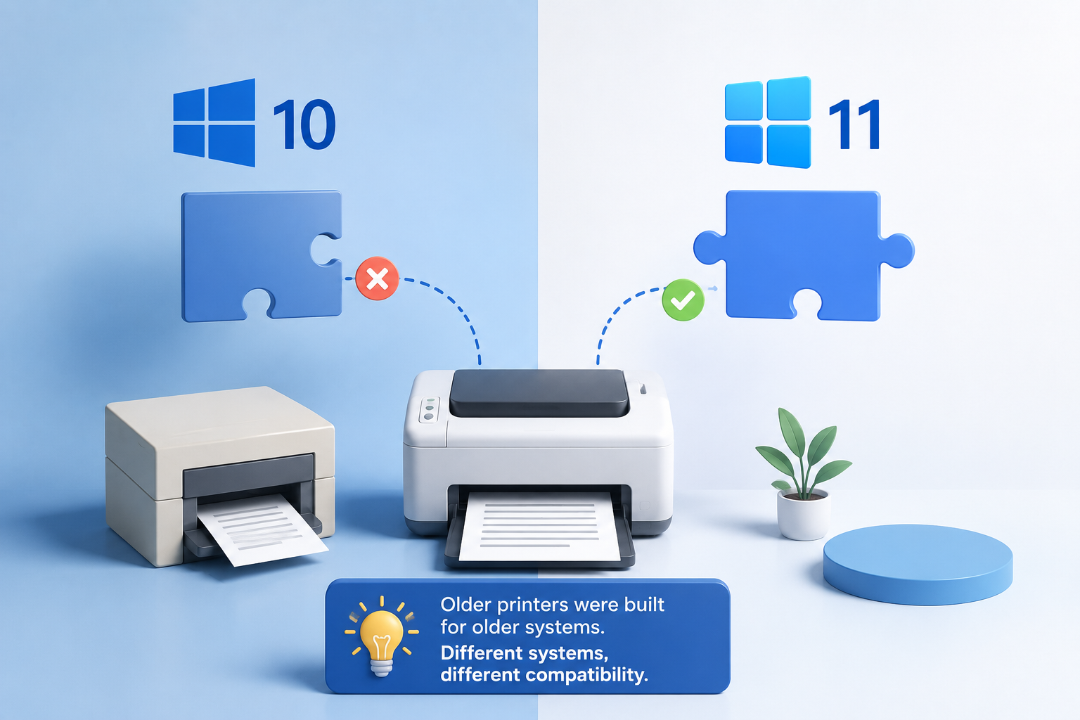 Why Some Older Printers May Have Compatibility Differences in Windows 10 and Windows 11
